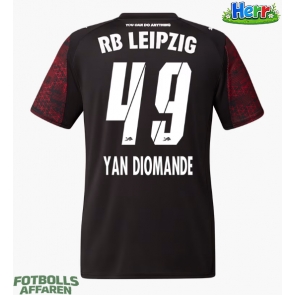 RB Leipzig Yan Diomande #49 Tredje Tröja 2025-26 Kortärmad